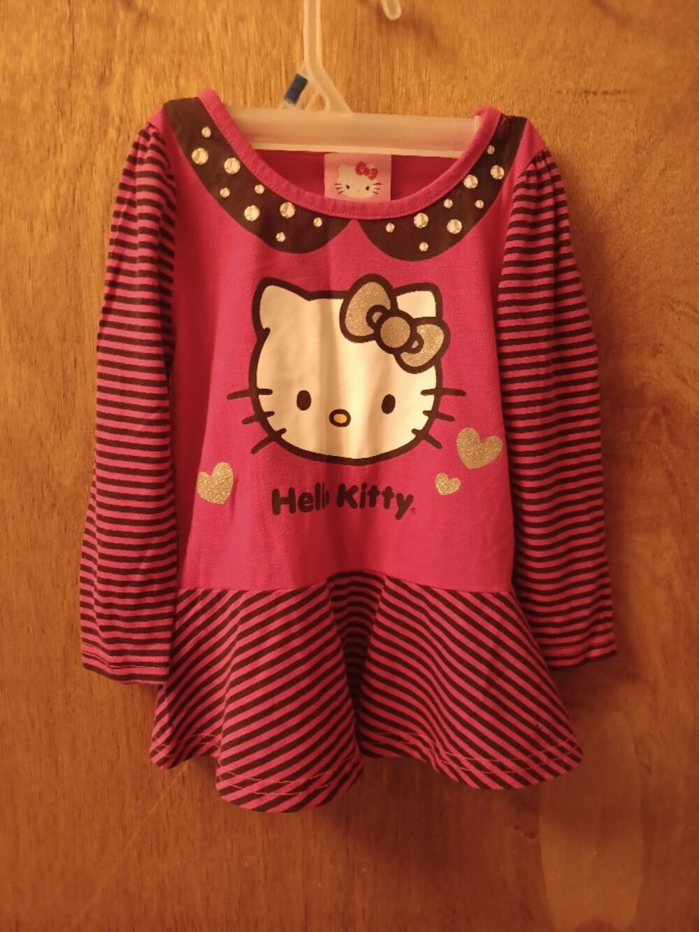 Hello Kitty Girls Top Long Sleeves